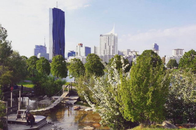 Wasserspielplatz Donauinsel